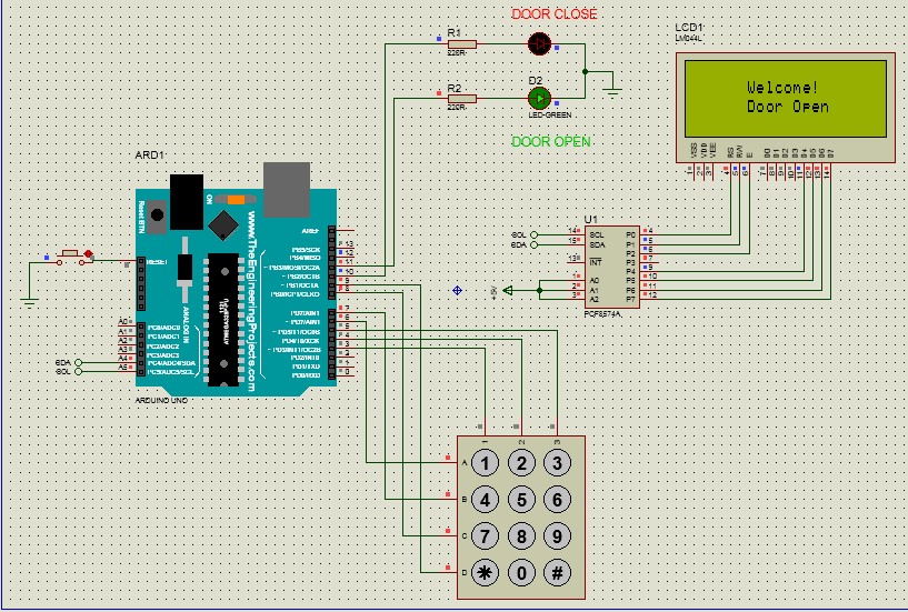 ARDUINO door lock