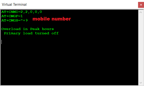 GSM based Energy meter