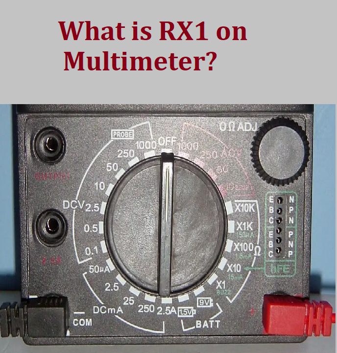 What is RX1 on multimeter