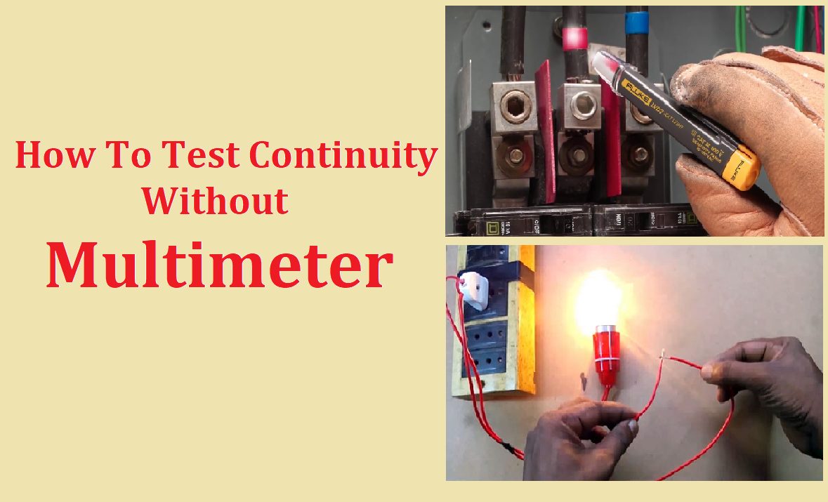 how to test continuity without multimeter